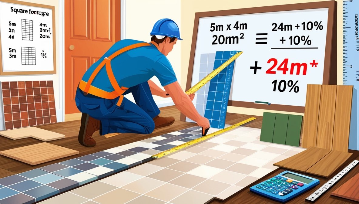 calculo de m² para revestimento