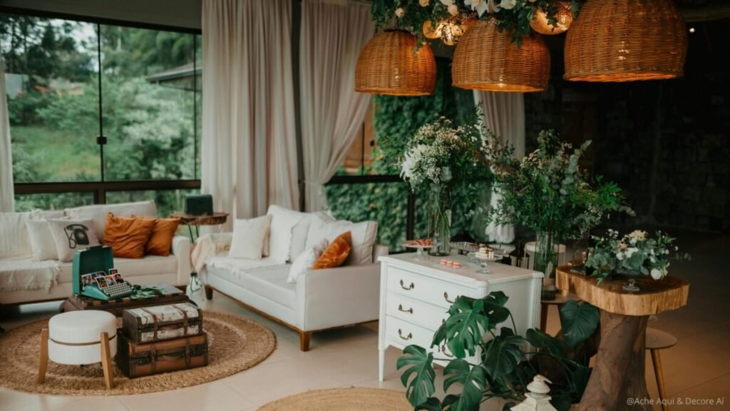 Estilo de decoração Rustica